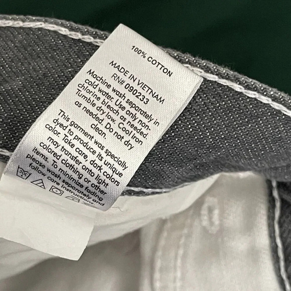 PacSun High Rise Straight Button Fly Jeans Colorblock Y2K Grunge Size 27 - Picture 9 of 11